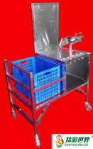 Castrated pig operating table stainless steel piglet castration device castrated pig table pig raising equipment equipment equipment Veterinary use