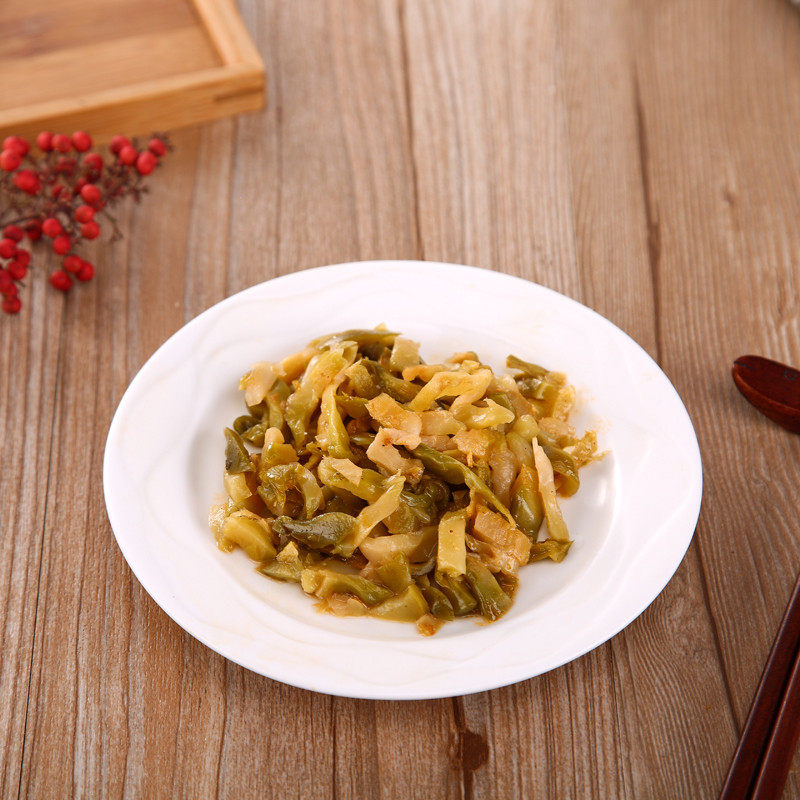 【余姚特产】乡下妹榨菜丝/余姚榨菜 下饭菜小包装榨菜小菜10包价_双