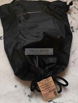 * nmchic * Spot MUJI Reflective Belt Simple Lightweight Backpack Black