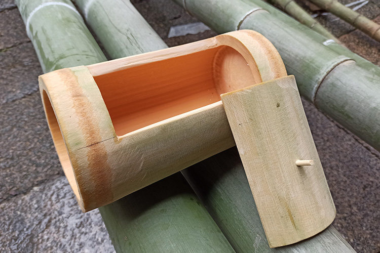 新鲜蒸米饭有盖楠竹筒鸡商用蒸饭筒竹桶特大号毛竹子家用餐具制品