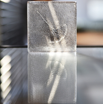 Japanese glass craftsman hand-made ginkgo pot cushion tea props tea ceremony tea table tea room Kung Fu Tea Ware