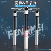 Shu Feng High-quality Tungsten Steel Single Section Knife Punching Cut Dual-use Alloy Engraving Knife Solid Wood Red Wood Plate Use