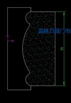 Valet processing Alloy planer Alloy planer machine saw blade White steel planer various flower types