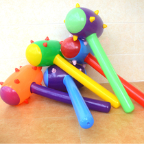 Oversized inflatable Rod inflatable Mace hammer hammer hammer inflatable toy multi-color random