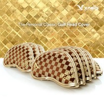 Korea Foreign Trade Golf Clothes Hard Ball Blade thickens 9 sets of fitting numbered lattice spot