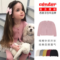 Spain Kant Condor Fall Winter Cotton Baby Men and Women Knitted Long Sleeve Cardigan Jacket