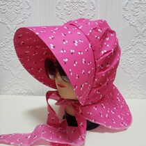 Summer sun hat children sunscreen hat tea hat outdoor cycling foldable shawl neck 2 send 1