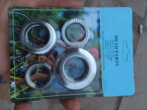 External 34MM mountain road dead flying bicycle front fork head Bowl group dead speed car with tooth head bowl 25 4