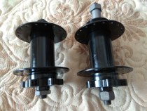 Taiwan mountain bike axle skin quick removal front and rear flower drum Taiwan iron disc brake spin type 7-speed 36 holes