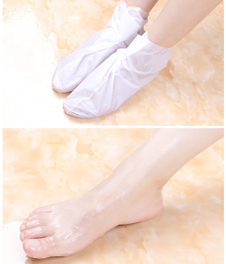 莱玫脚膜去死皮老茧去角质保湿嫩脚后跟干裂脚底足部护理脱皮足膜