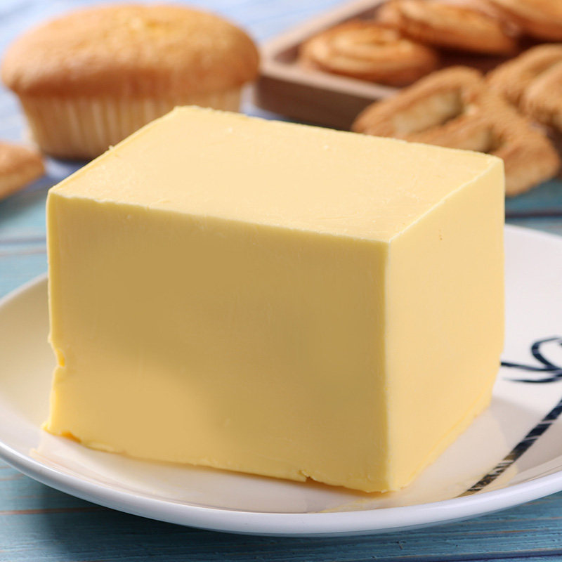 乳脂无盐淡味动物黄油烘焙家用食用牛油面包蛋糕奶油进口原料500g