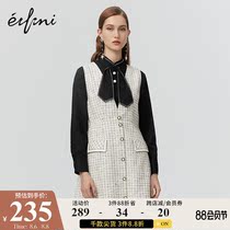(the same style in the mall)Evelis new winter sleeveless mid-length fashion dress 1AA190171