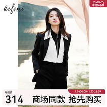 (Same style in shopping mall) Evely 2022 new spring high waist straight suit shorts female 1D1150051