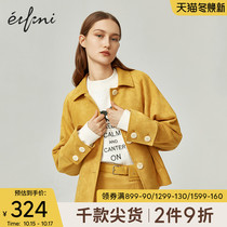 (Shopping mall with) iveli 2020 new spring Korean version of short coat 1B1210511