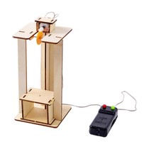 Tech Little Making Small Inventors Remote Control Lift Elevator Science Experimental Toy Artisanal Materials Student Jobs