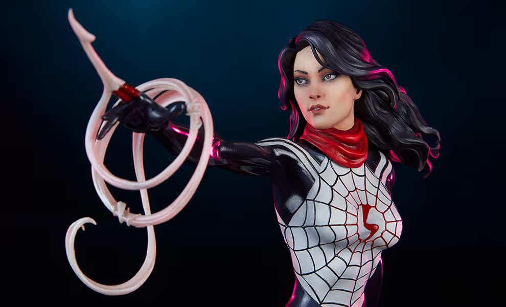 33toys sideshow 200502 漫威蜘蛛侠系列女角色 silk/蛛丝 雕像
