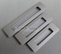 Taiwan Melus Brand Sliding Door Handle Moving Door Pull Handle Wardrobe Cabinet TV Cabinet Hidden Handle Mist Silver