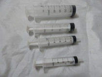 Plastic syringe needle tube 5ml 10ml syringe sub-filling liquid ink tool glass plastic syringe