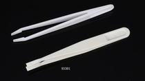 White purification plastic tweezers 93303 small round head dust-free plastic element clip 93301 93302 93305