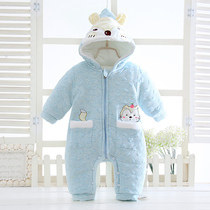 Baby uniforms winter clothes for men and women babies out of the clothes thick warm clothes cotton newborn clothes bag