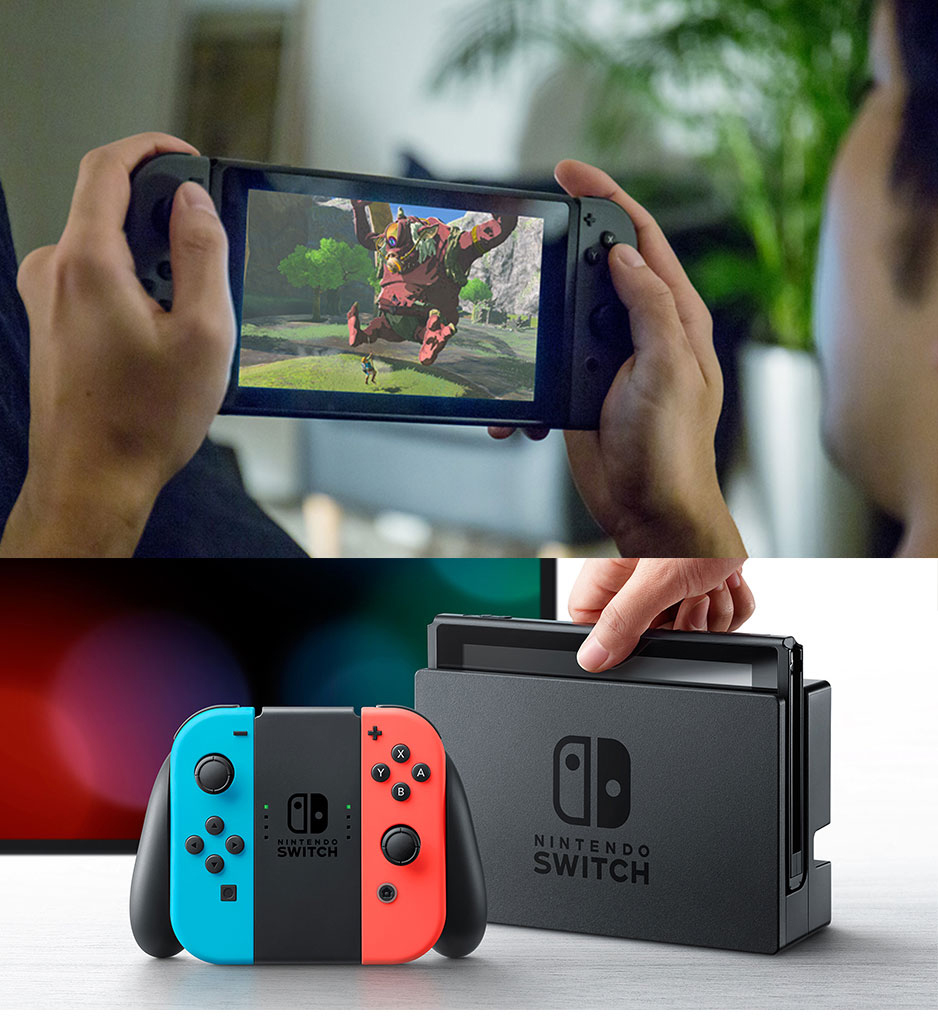 任天堂switch任天堂nintendo switch ns主机 港/限定版 现货_双氙车灯