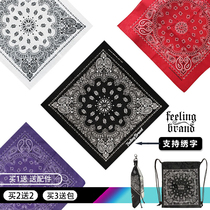 American retro hip-hop yao guo hua Bandana hipster hip-hop towel brand street hiphop hijab women and men