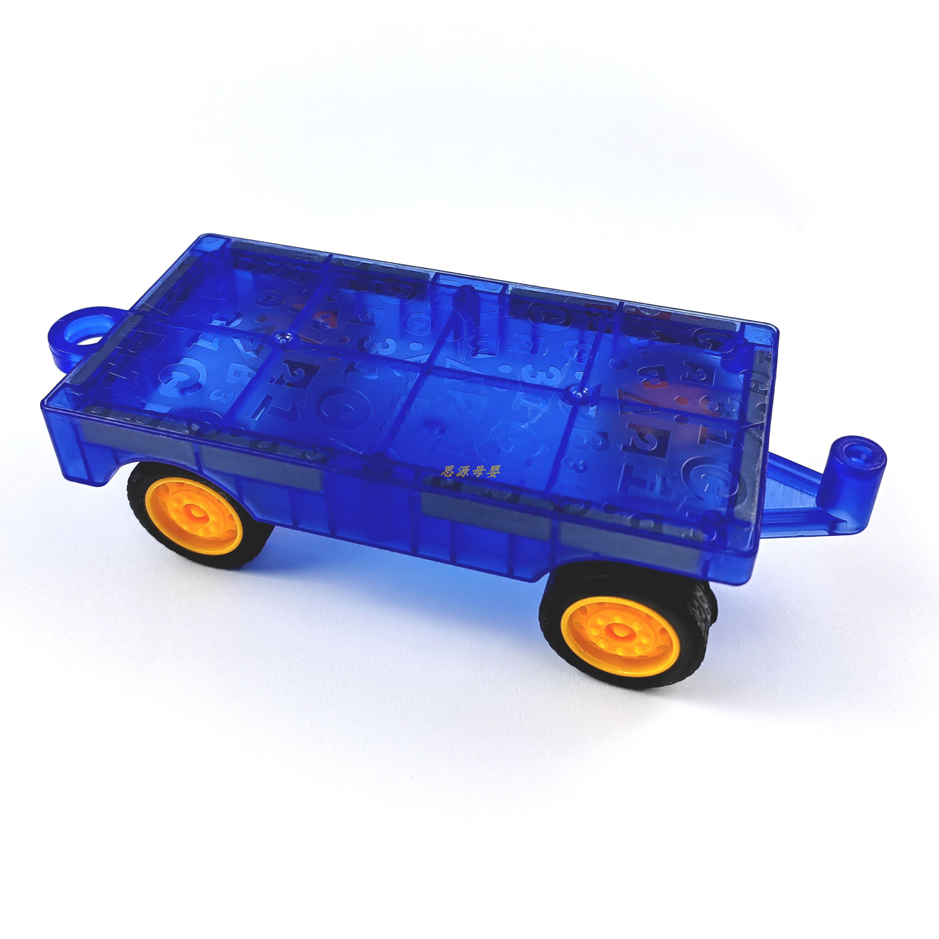 5cm彩窗磁力片管道轨道配件补充片磁力小车百变益智玩具diy