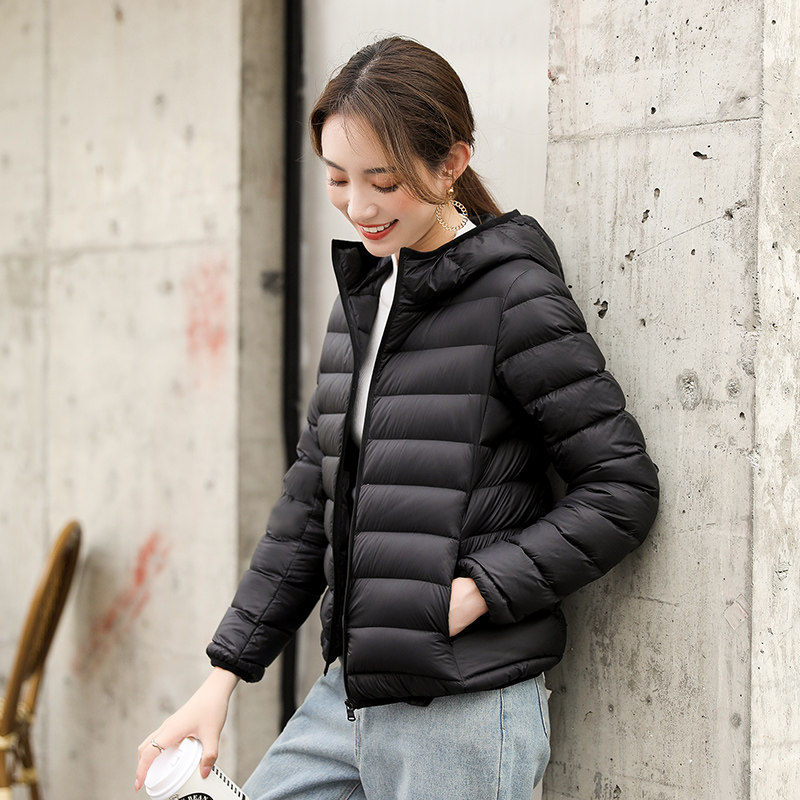 高梵 女式连帽/立领羽绒服+短款轻暖羽绒背心 双重优惠折后¥138包邮