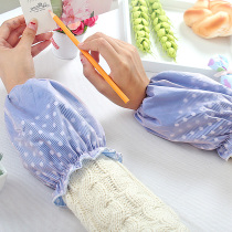 Student office sleeves autumn and winter Korean fashion short sleeves cute office daily use anti-fouling sleeves adult sleeves