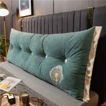 Nordic bedside cushion sofa large backrest double long pillow bedroom bed waist pillow pillow tatami soft bag