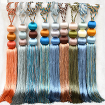 Tianhe lace European style simple modern silk curtain hanging ball single tassel lace hanging tassel strap accessories accessories