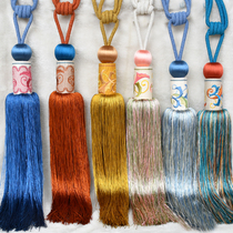 Tianhe lace light luxury embroidered curtain hanging ball rayon accessories accessories lace tassel accessories strap