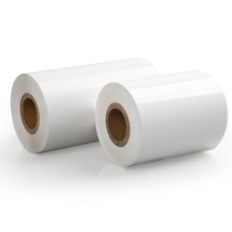 Black coated paper self-adhesive printing ribbon white mixed base ribbon ribbon ribbon 110*300m
