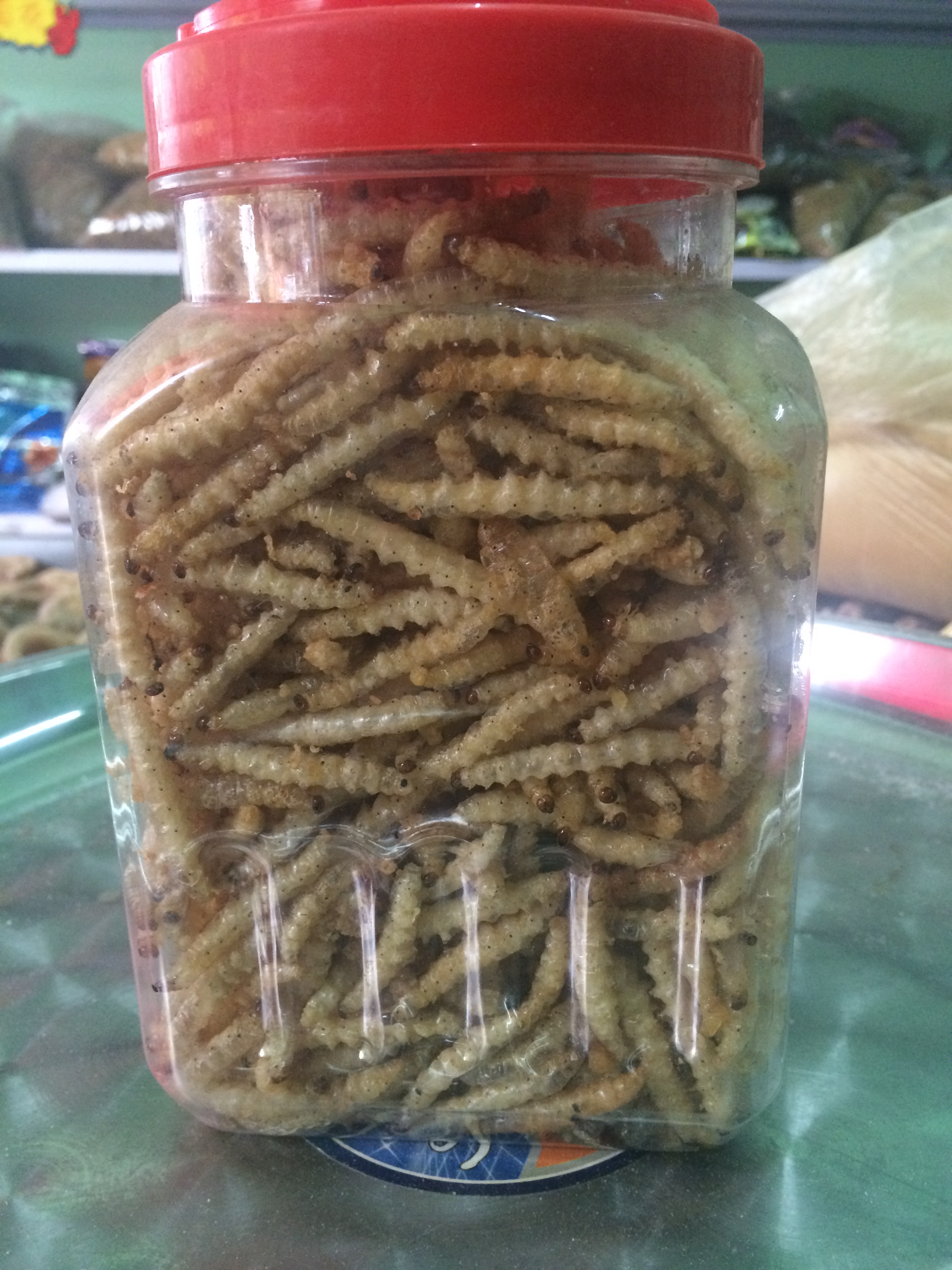 野生竹虫 云南特产下酒菜 即食堪比蜂蛹 中通空运包邮