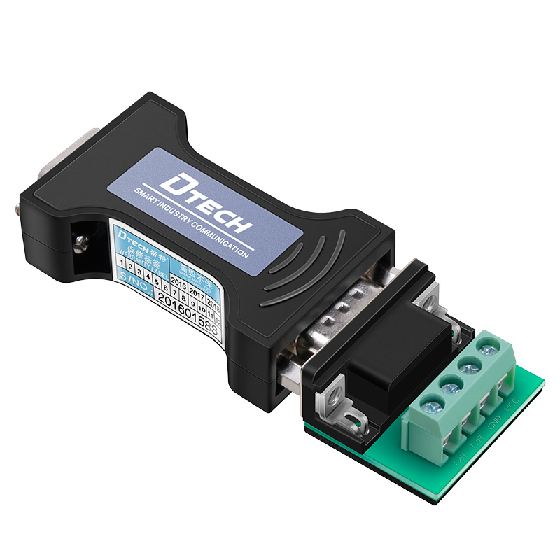 detec 232 to 485 converter passive rs485 to rs232 serial port protocol module converter dt-9000 rs232 passive converter rs485