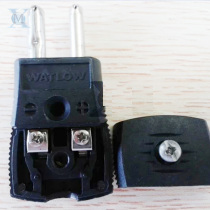 Original SCM-J-WAT imported Wattron J-type black thermocouple plug connector