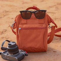 Qminica cute Japanese summer accompanying street messenger bag lightweight can fit vertical portable shoulder dual-use bag