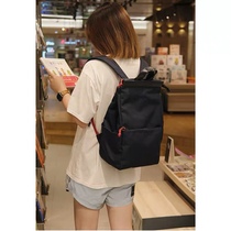 Qminica Japan Oxford Cloth computer backpack Light casual school bag Womens bag Short-distance backpack large ultra-light