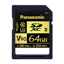 Panasonic Panasonic(RP-SDZA64GZX)SD memory card 4KSD memory card 280m S 64g