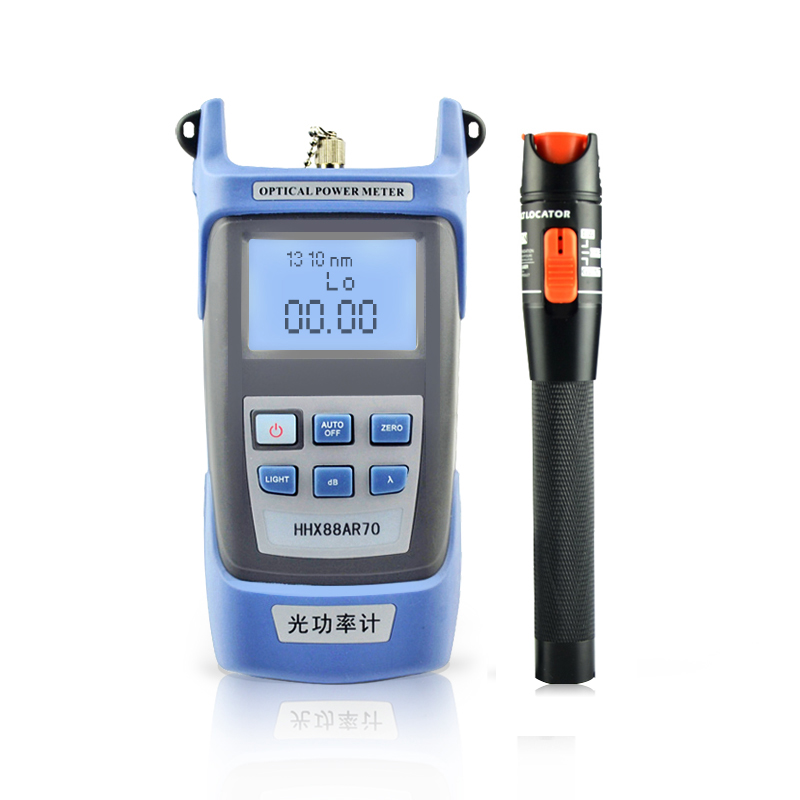 hhx red light pen 10km optical power meter red light integrated machine optical power meter tester red light source