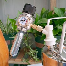 Craft beer drum pressure pressure gauge 3 8 threaded tooth cylinder carbon dioxide pressure pressure valve