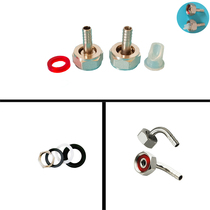 Splitter Pagoda Head Accessories Single Seal ring A type allocator Wine joint suite elbow inlet gasket