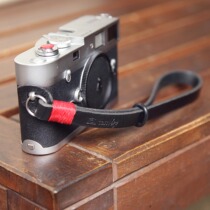 cam-in personality handmade retro color rope leather micro single camera wrist strap Sony Fuji Leica