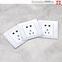 TUTU picture car sticker fun socket sticker spoof Wall insert body fuel tank cap scratch cover reflective sticker