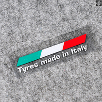 TUTU car sticker made in Italy made in ltaly modified reflective sticker