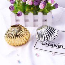 ins Net red shell storage box girl heart photo props jewelry photography background decoration pendulum props