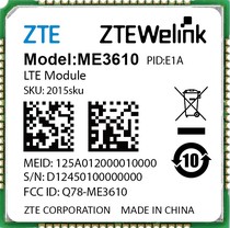 New original: ZTE ZTE ME3610 V1B J1A 4G LTE FDD Cat 1 module LCC package