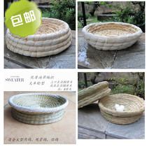 Pigeon nest Grass-woven bird nest Egg nest breeding nest Pigeon nest Grass nest Carrier pigeon utensils Brown mat Carrier pigeon supplies Utensils