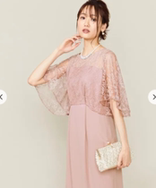 5 fold Japanese straight delivery suite half sleeve lace tight dress OPWXBM0829