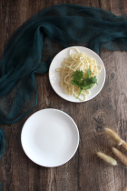 Food shooting plate Food photography white plate pendulum shooting props Western food plate Ceramic plate photo photography props plate